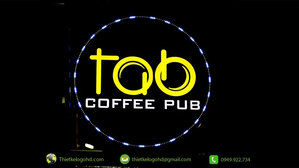 Thiết kế nhận diện thương hiệu cafe TAB