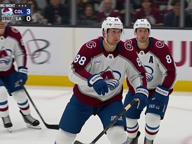Martin Necas Nets Two Goals as Avalanche Top Kings 4-1 in NHL Opener
